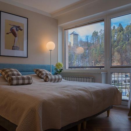 Villa Turris Apartamenty Przy Muszynskim Zamku Muszyna Exteriör bild